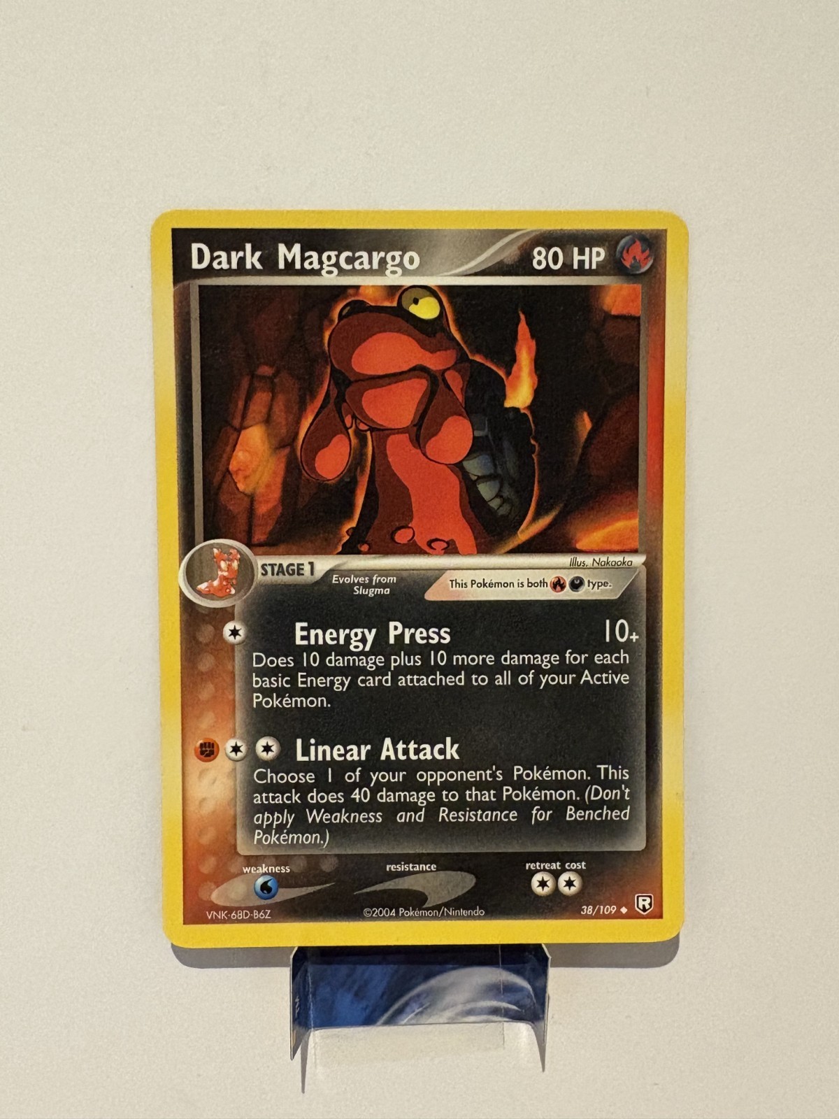 DARK MAGCARGO 38/109 - NON-Holo - EX Team Rocket Returns - Pokemon Card - NM