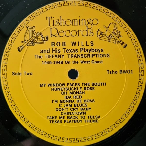 Bob Wills & His Texas Playboys Tiffany Transcriptions 1976 VG/VG *PLS READ DESC* - Image 4 of 4