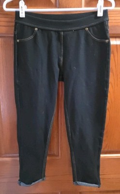 Bobbie Brooks Ladies Black Jegging Pants Women Size Small Pull On Stretch