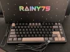 Wobkey RAINY75 75% Mechanical Keyboard - PRO Black
