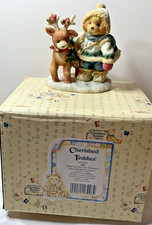 Cherished Teddies - NIELS "Near  Deer for Christmas" with box 