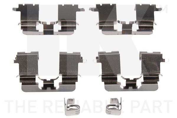 NK ZubehöRsatz, Scheibenbremsbelag 7945290 FüR Toyota-image