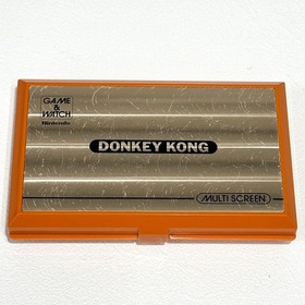 Donkey Kong Series Nintendo Multi-Screen Game Watch Working, Light Screen Burn