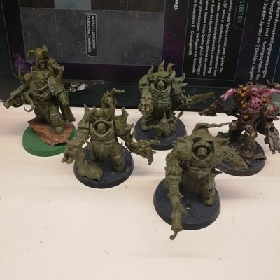 Warhammer 40k Death Guard 5x Blightlord Terminatoren Chaos Terminatoren