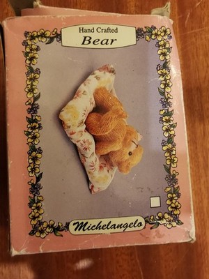 Michelangelo Sammlung - Vintage handbemalter Bär - selten