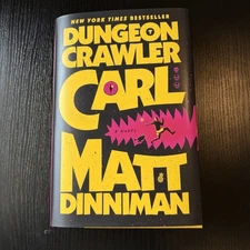 Dungeon Crawler Carl - Matt Dinniman (Hardcover) Read Once, Now Selling