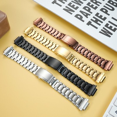 GA-2100専用　カシオーク　メタルバンド For Casio GA-2100 GM-2100 CasiOak Modified Stainless Steel Metal