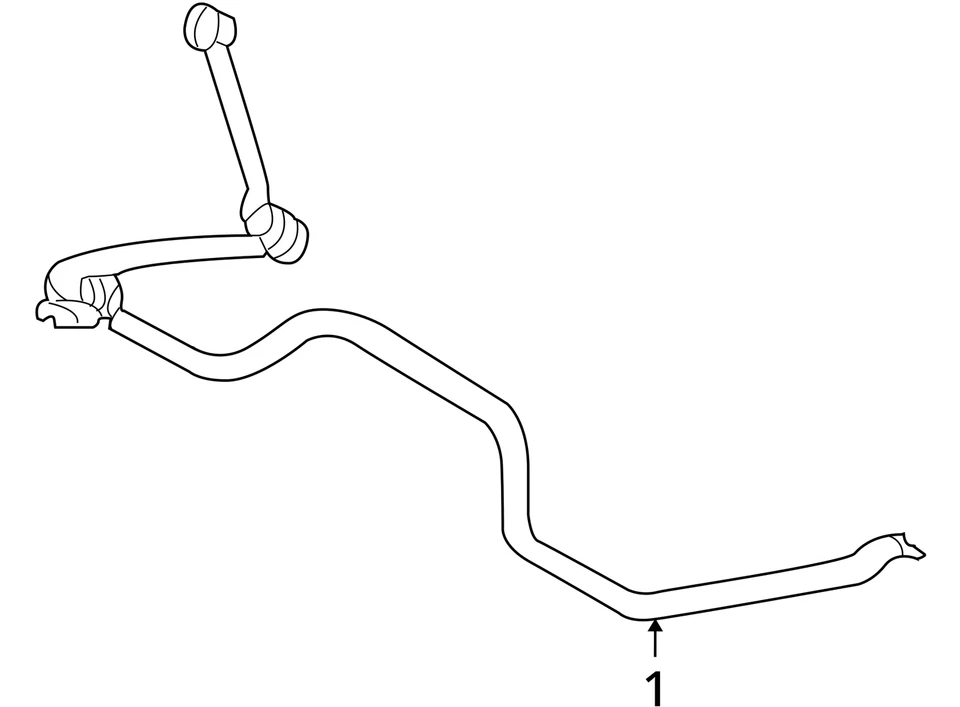 2007-2009 Chrysler Aspen Rear Stabilizer Bar Oem R3MFG - Image 3 of 3