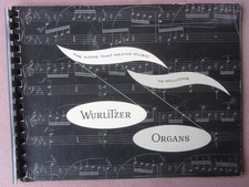 Vintage 1960s Wurlitzer Organ Catalog Models Photos Specs Features 8 Models