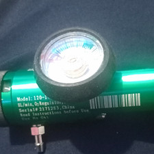 Responsive Respiratory Inc Oxygen Regulator w/ Gauge SLPM Model 120-1
