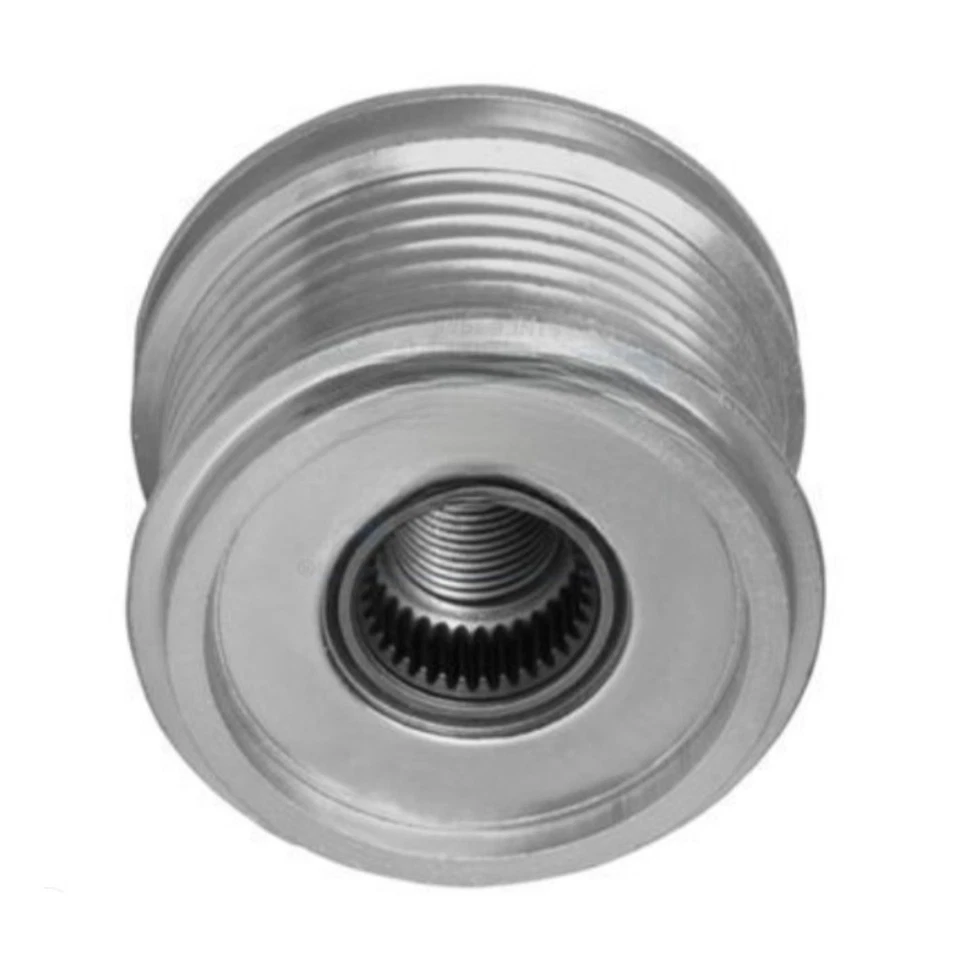 Polea alternador 61 mm diámetro exterior 7 ranuras para Mercedes-Benz C230 2003-2005 Foto 2 de 4