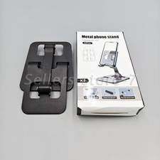 Metal Adjustable Phone Tablet Stand Desk Holder Mount Cradle For iPhone iPad CA