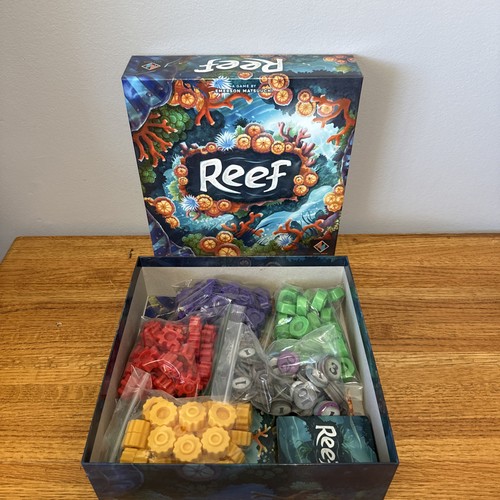 Reef Gioco da Tavolo Strategia Tema Oceano Nautico Sealife Next Move Giochi COMPLETO - Foto 9 di 10