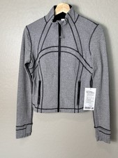 NWT Lululemon Define Cropped Jacket Herringbone - HHBD - Size 8
