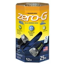 Teknor Apex 4006-25 Zero-G 1/2" x 25' Blue Fresh Water Hose