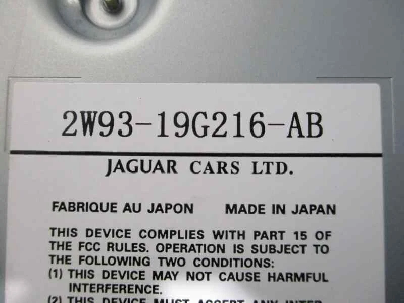 2W9319G216AB modulo elettronico per JAGUAR XJ 4.2 V8 32V CAT 2003 1899940 - Immagine 4 di 4