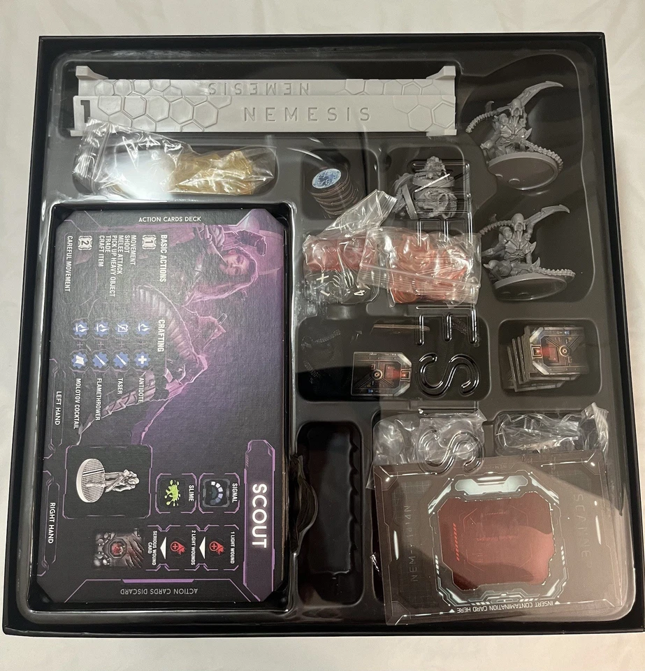 Nemesis Board Game + Void Seekers Expansion + Carnomorph Expansion - Image 3 of 4