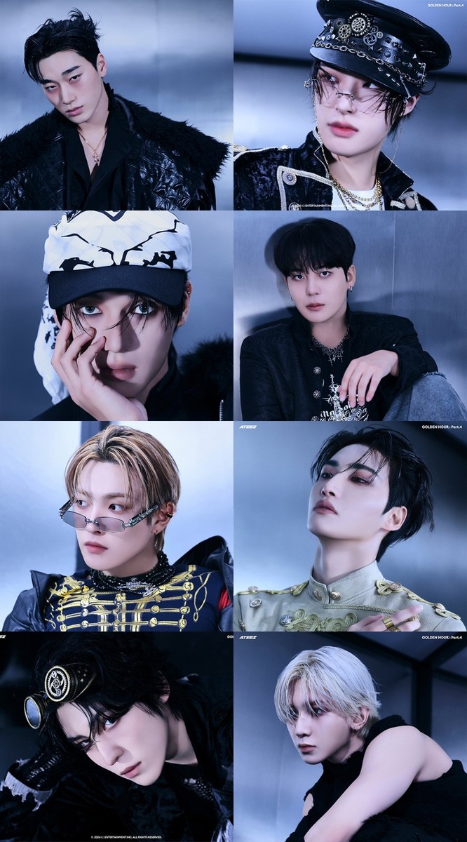 ATEEZ [GOLDEN HOUR:PART.4] 13th Mini Album DIGIPACK Ver/CD+Book+