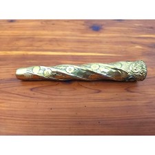 Vintage Victorian Gold Filled Floral Spiral Umbrella Handle