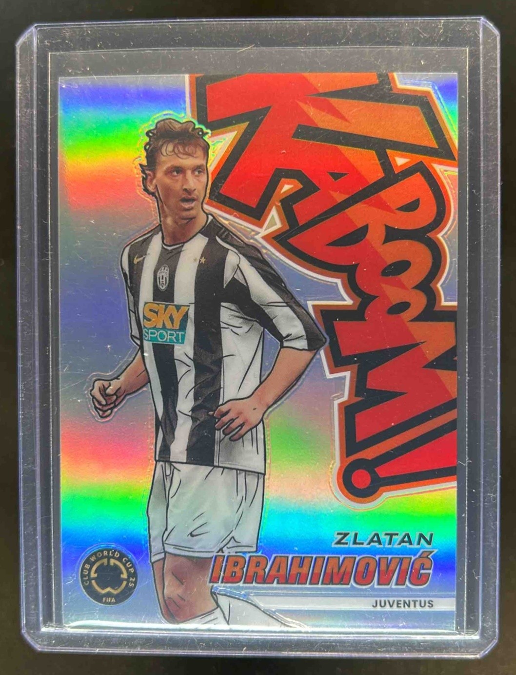 Zlatan Ibrahimovic 2025 Prizm Club World Cup #11 Kaboom! /(SSP