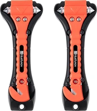 Auto Car Escape Tool, Car Window Glass Hammer Breaker and Seat Belt Cutter 