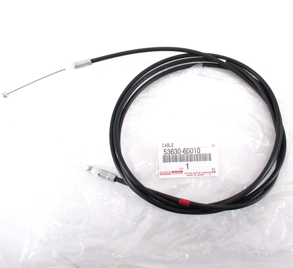 Genuine OEM Toyota Lexus 53630-60010 Hood Release Cable 1991-1997
