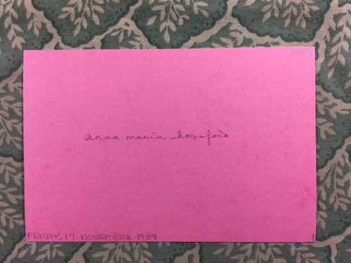 Anna Maria Horsford - Minority Report - The Addams Family - Autographed 1989 - Picture 2 of 2