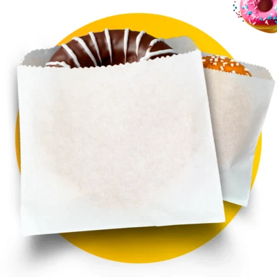 Simplelifeco UK 500 Greaseproof Paper Food Bags | Plastic-Free Shipping