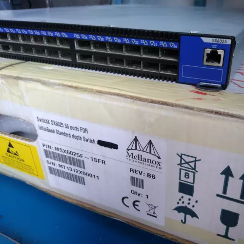 Mellanox Technologies SwitchX SX6025 36-Port FDR InfiniBand Std. Depth Switch 