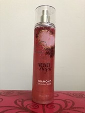 Bath Body Works VELVET SUGAR Diamond Shimmer ORIGINAL Fragrance Spray 8 oz