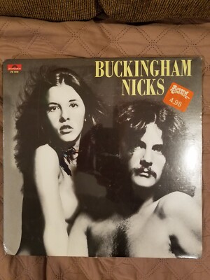 BUCKINGHAM NICKS VINYL LP - 1977 REISSUE - POLYDOR PD 5058 - NONGATEFOLD - SEALD