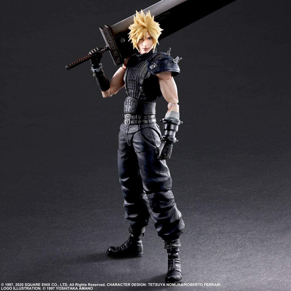 も*ち様 【土日割】FINAL FANTASY VII REMAKE フィギュア Play Arts Kai Cloud Strife Version2 Final Fantasy VII Remake
