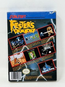 NES Nintendo - Fester's Quest - CIB Complete in Box w/ Manual - Tested