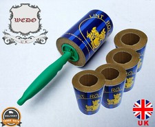 20M/5M Jumbo Sticky Lint Roller and Refill for Dust Fluff Pet Hair removal uk 