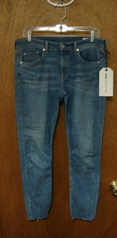 Rag & Bone Ankle Skinny Lucky Rougue Blue Jeans  Women's Size 29 NEW
