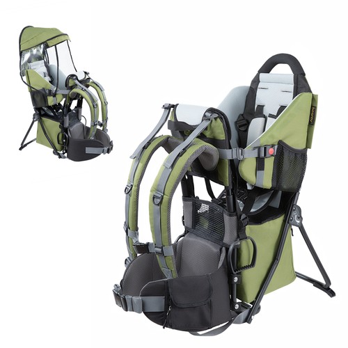 Besrey Portabebés Senderismo Mochilas Niño Pequeño Bebé Senderismo Mochilas Portabebés - Imagen 10 de 19