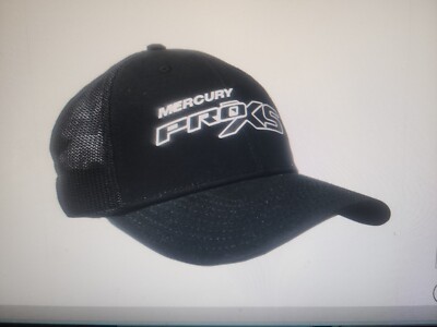 MERCURY OUTBOARDS PARTS ''NEW'' ''PRO XS'' MERCURY BLACK * ''CAP HAT'' 
