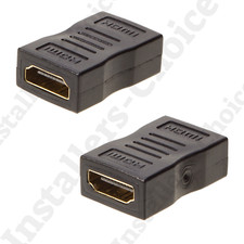 HDMI Female to HDMI Female Extender Adapter Gold Plated for PC Monitor HDTV