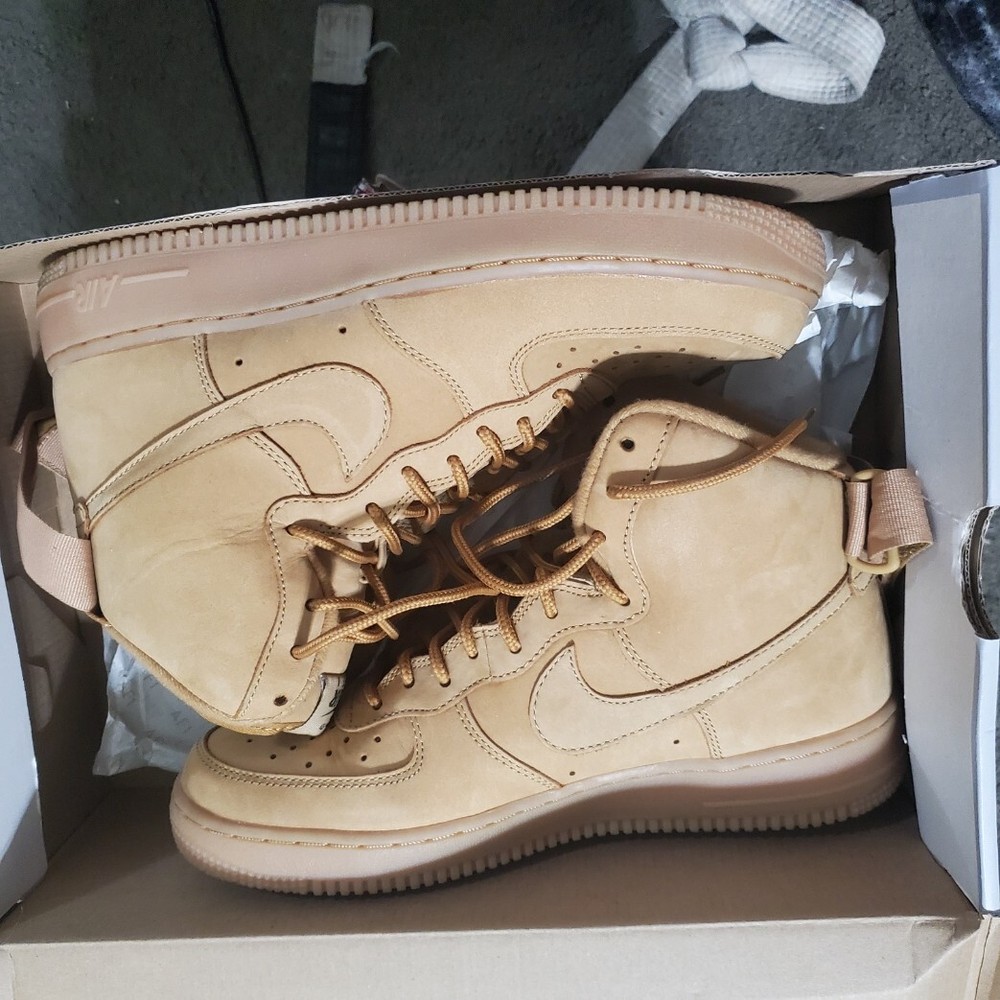 Nike Air Force 1 High 07 LV8 WB Flax 2016 - Size 8