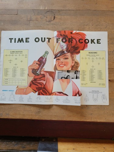 Vintage 1947 Reading vs Lancaster PA High School football program Pennsylvania - Picture 4 of 9