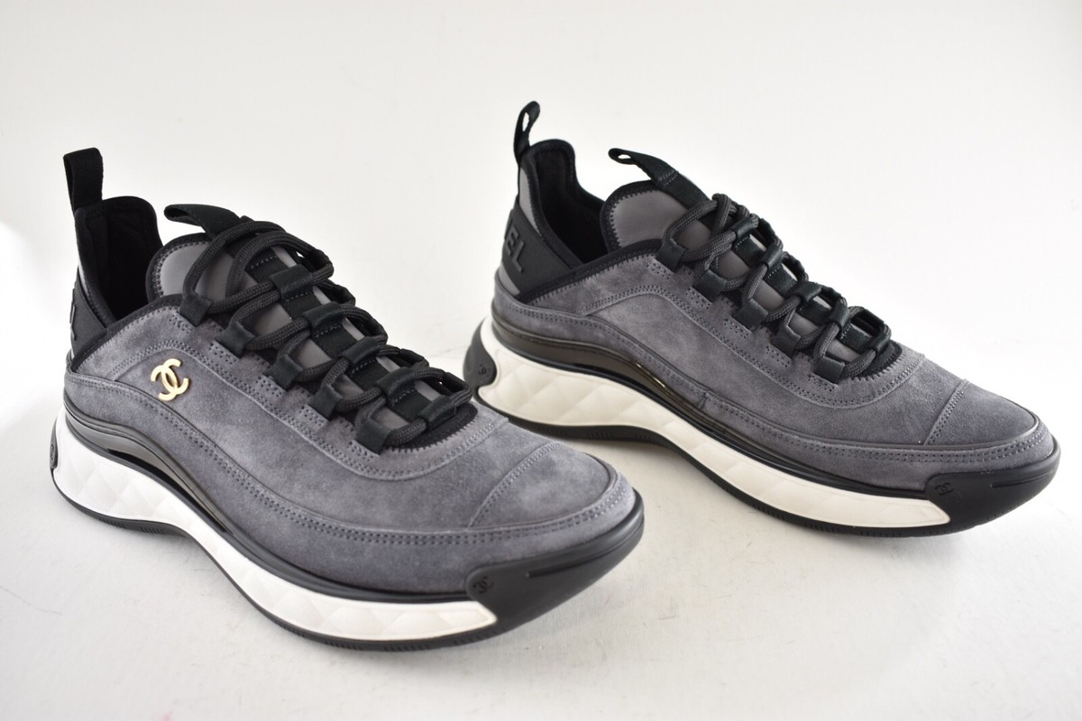 CHANEL 23SS G40186 ダークグレー スニーカー 42サイズ CHANEL - 美品 シャネル CHANEL スニーカー 23SS G40184