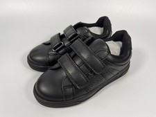 River Island Kids Mini Boys Black Embossed Trainers Black US SIZE 10