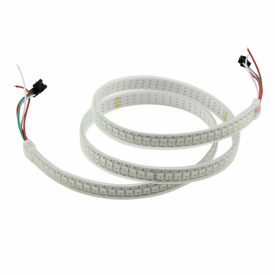 WS2812B LED Strip Pixel Light 5050 RGB 144LED/M ws2812 IC Individual Addressable - Image 4 of 4