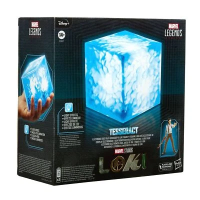HASBRO Tesseract F3437 Electronic Accessory & Loki Figure Marvel Legends Series
