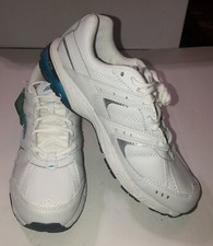 NEW NWT Size 11 Women's Avia Tangent-W Sneakers A1483WWLS White/Detox Blue