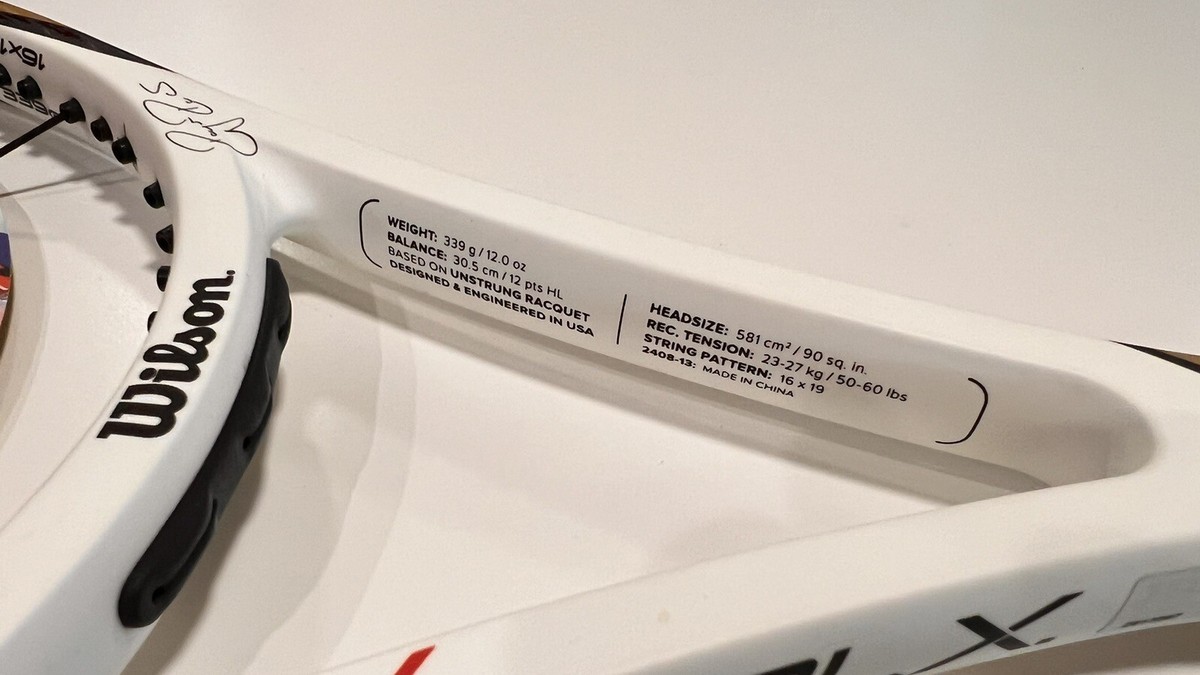 New Old Stock Wilson Pro Staff 6.1 BLX2 90 | Grip 4 1/4 Roger