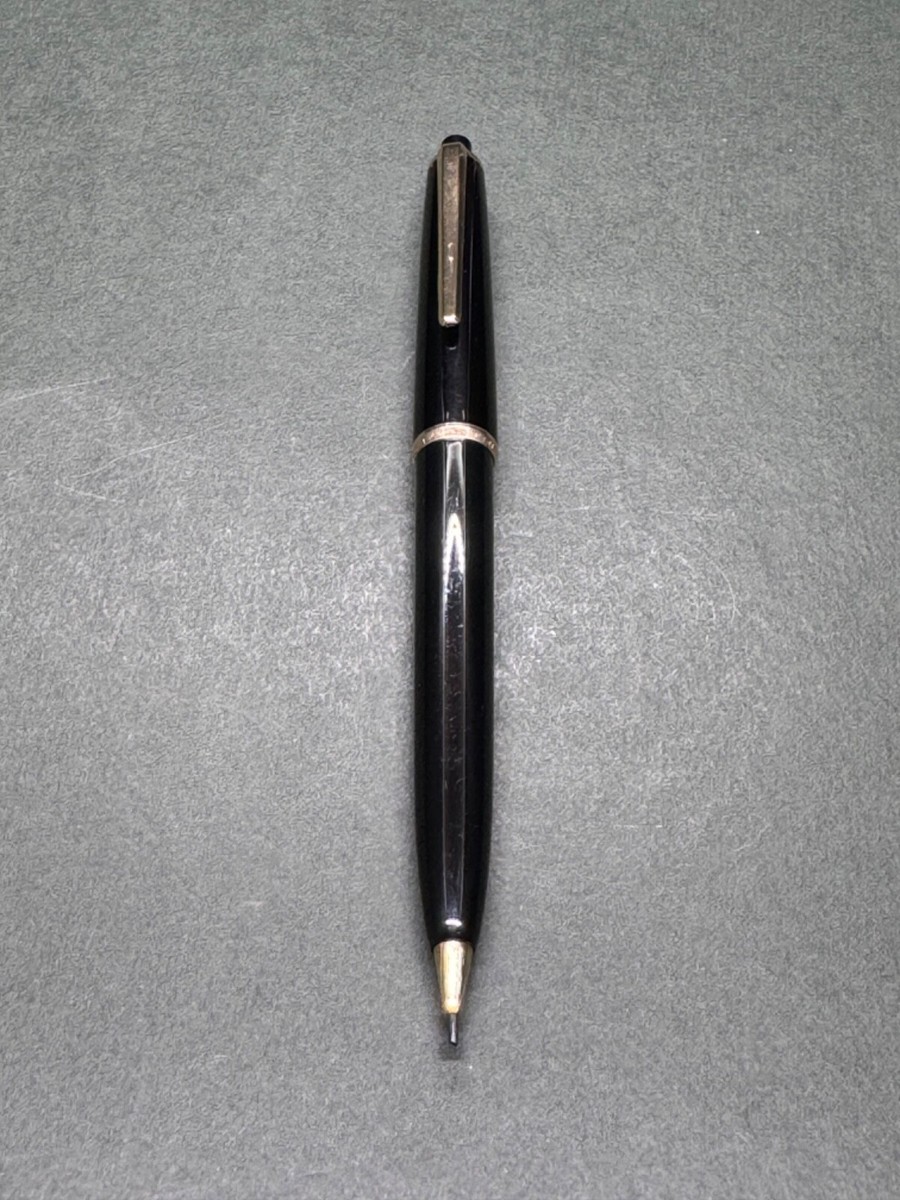MONTBLANC No.35 Pix Black GT '60s Vintage 0.9mm Knock-system
