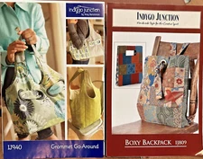 Indygo Junction Patterns #IJ809 Boxy Backpack & IJ940 Grommet Go-Around