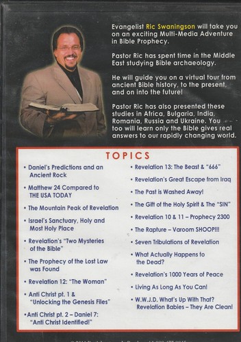 Unsealing Revelation's Mysteries DVD's- Ric Swaningson - Picture 2 of 2