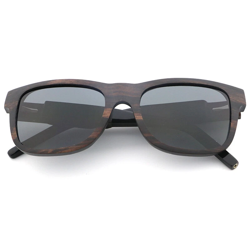 Gafas de sol Wood Pipe grises lentes polarizadas tazón ahumables tonos hombres o mujeres Foto 4 de 4